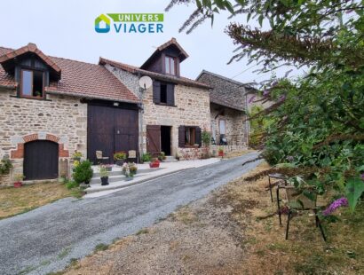 facade couverture sargnat Maison viager occupé