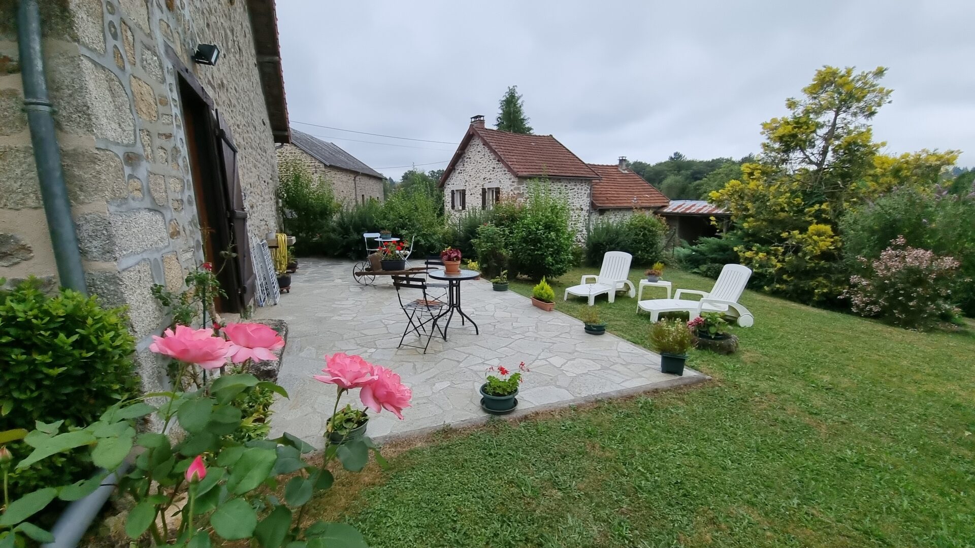 terrasse sargnat Maison viager occupé