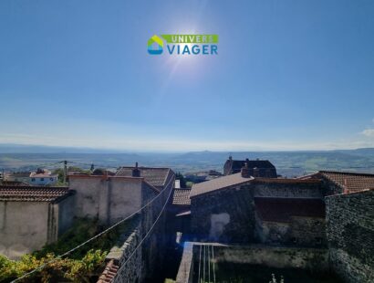 vue panoramique maison viager occupé Solignat