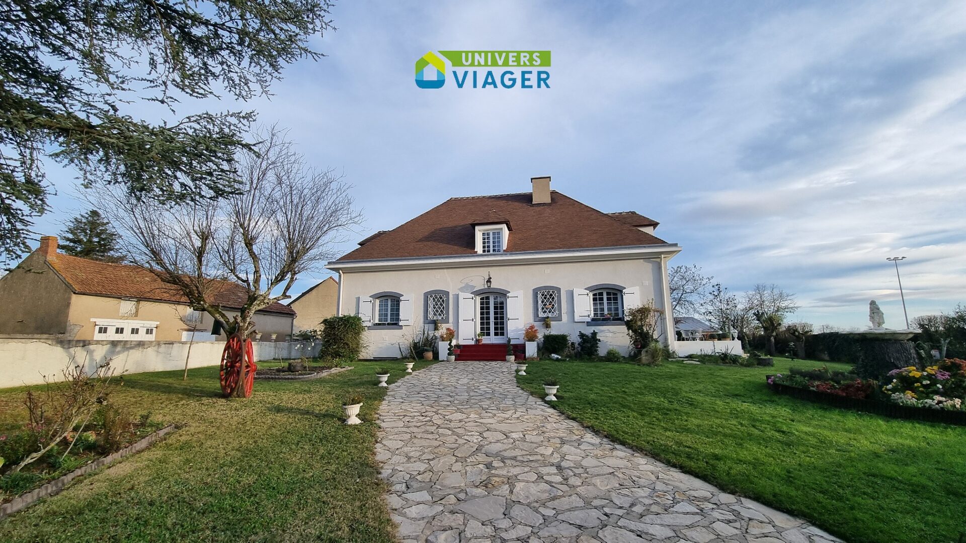 facade couverture maison viager occupé Chantelle